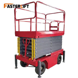 Plataforma Elevadora de Tijera Eléctrica Móvil Hidráulica Autopropulsada con Certificación CE EN280 para Fábrica/Taller - Product Image 2