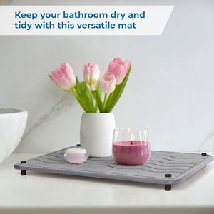 Fast <b>Drying</b> Super Absorbent Heat-Resistant Eco-Friendly Classic Diatomaceous Earth Dish <b>Drying</b> <b>Mat</b> <b>Kitchen</b> Draining <b>Mat</b> - Product Image 4