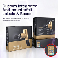 Boîte d'emballage anti-contrefaçon de qualité alimentaire avec étiquette de traçabilité à code QR intégré, impression personnalisée, certifiée FSC ISO