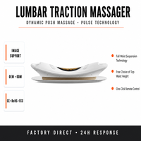 Appareil de massage lombaire électrique domestique en gros avec vibration, chaleur et contrôle de la minuterie pour la relaxation musculaire