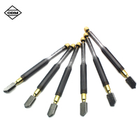 Herramientas de Corte de Vidrio Tc 90 de Alta Calidad, 6 Piezas/Lote con Mango de Plástico, Venta al por Mayor de Fábrica para un Corte de Vidrio Eficiente