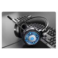Casque de jeu HP H120G pour PC de bureau et ordinateur portable, casque stéréo professionnel avec son surround, microphone intégré