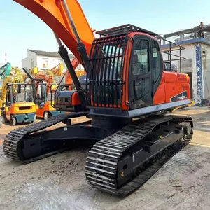 Excavadoras de segunda mano originales de buen rendimiento de 30 toneladas excavadoras de orugas usadas Doosan a la venta de 2017