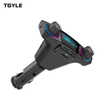 Lecteur de musique MP3 pour voiture avec fonction d'appel mains libres, double USB QC3.0, charge rapide, émetteur FM