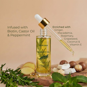 Huile de romarin très vendue pour la croissance des cheveux, sérum de croissance capillaire et <span class=keywords><strong>traitement</strong></span> fortifiant pour cheveux en marque blanche, vente en gros - Product Image 2