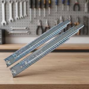 Super Settembre SERIE 58: Guide Telescopiche per Cassetti in Acciaio Laminato a Freddo, Design Industriale, Capacità di Carico 80 kg, Ideali per Sala da Pranzo - Product Image 3