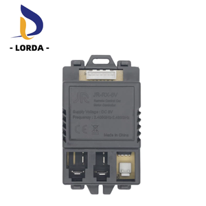 Kit de Receptor de Control Remoto de Plástico Lorda JR-RX-<span class=keywords><strong>6V</strong></span>-7pin, Negro, para <span class=keywords><strong>Coche</strong></span> Eléctrico de Juguete para Niños, 2.4g, Accesorio para <span class=keywords><strong>Coche</strong></span> de Juguete con Ruedas - Product Image 4