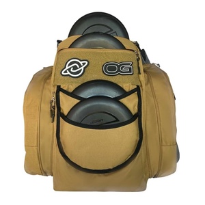 Free sample Personalized 20+ disc capacity <b>lightweight</b> storage bag with a custom logo for novice hobbyists' disc golf <b>backpack</b> - Product Image 6