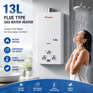 <span class=keywords><strong>Calentador</strong></span> <span class=keywords><strong>de</strong></span> Agua a <span class=keywords><strong>Gas</strong></span> Natural Portátil Personalizado, sin Tanque, Instantáneo, <span class=keywords><strong>Calentador</strong></span> <span class=keywords><strong>de</strong></span> Agua a <span class=keywords><strong>Gas</strong></span> Propano, 13L - Product Image 2
