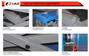 Elevador Hidráulico Tipo Tijera LIGE DS-5E35 3500kg para Centro de Reparación de Automóviles - Product Image 6