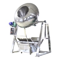 Machine de casserole d'enrobage de sucre de noix de bonbon basculant industriel commercial