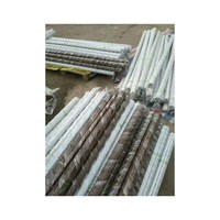 Tige de commande inclinable en alliage d'aluminium moderne, antirouille, résistante aux UV et antidérapante, pour volets de plantation et fenêtres de cuisine, vente en gros