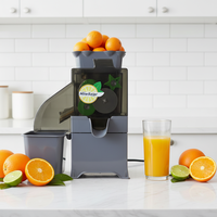 Extracteur de jus commercial pour agrumes, citrons et citrons verts, à commande par bouton, extraction de jus efficace, populaire au Mexique, en Malaisie et aux Philippines