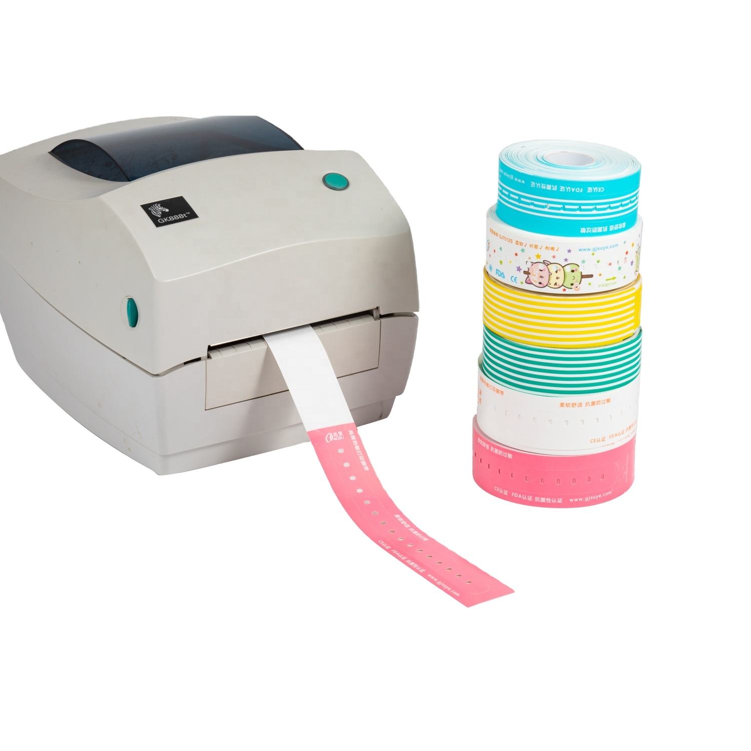 Customizable ID Bands Reliable Patient Identification - Main Image