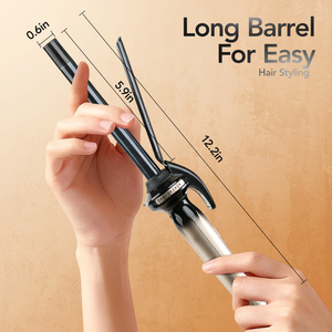 Fer à friser automatique Super fin Ulelay-Hôtel enduit de céramique utiliser <span class=keywords><strong>petit</strong></span> baril de 9MM laine et frange bigoudi - Product Image 3