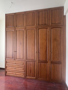 Armario de Pared de Madera Maciza de Nanmu, Diseño Tradicional Ecológico, Suministro Directo de Fábrica, para Muebles del Hogar, Tamaño Grande - Product Image 1