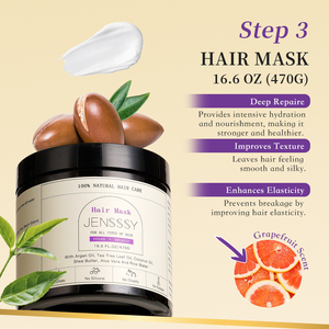 Traitement <span class=keywords><strong>Shampoing</strong></span> Croissance Capillaire Marque Privée, Crème Bouclante Aloe Vera, Huile d'Argan Bio, <span class=keywords><strong>Shampoing</strong></span> et Revitalisant Sans Sulfate - Product Image 5