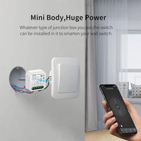 Usine en gros 220 volts 50 mètres application télécommande TUYA/Wifi interrupteur de module de rideau intelligent disjoncteur de module Gsm