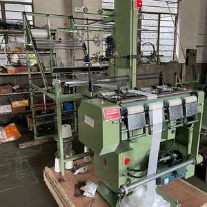 ポケットニードル織機付きカーテンテープ10cm卸売色付き自己粘着包帯織機弾性バンド細いテープ製造機 - Product Image 5