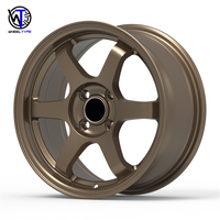 Rueda de Aleación de Aluminio de 15 16 17 18 19 20 Pulgadas 4x100 4x114.3 5x100 5x108 5X112 5x120 5x114.3 Llanta para Coche GT
