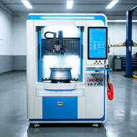 Máquina de Pulido y Corte de Diamante para Llantas de Aleación de Aluminio, para Reparación de Rines en Talleres Automotrices, LWR807VP