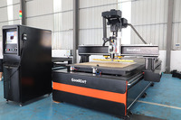 Routeur CNC de broche Atc de magazine d'outils linéaire 12 avec broche de refroidissement par air 24000 tr/min