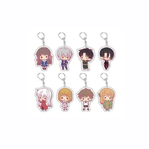 Anime FRUITS BASKET Porte-clés Tohru Souma Kyo Somo Yuki Acrylique Pendentif Porte-clés Cadeaux Nouveau Cadeau Style Design