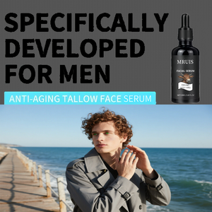 Suero Facial para Hombre Antiarrugas, Antiacné, Iluminador de Nariz, Hidratante, Cuidado de la Piel con Sebo, Blanqueamiento Profundo MRUIS, Ácido Hialurónico - Product Image 2