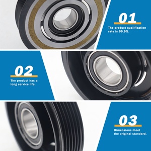 Bobine d'embrayage de climatisation automatique 6PK neuve pour Lada Priora 21700-8111012-10 21700811101210 E200SC8AA01 E200SC8AA01 - Product Image 5