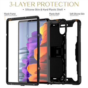3 lớp nhiệm vụ nặng nề chống sốc tablet Silicone trường hợp của sắp tới mô hình đối với Redmi Pad2 Redmi Pad2 4G 2025 funda bảo vệ Bìa - Product Image 5