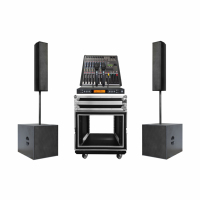 MF18S Caisson de basses actif de 18 pouces-600W RMS pour basses profondes et à fort impact