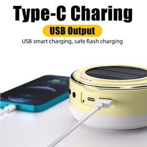 Linterna LED <span class=keywords><strong>Solar</strong></span>, Lámpara de Camping para Exteriores, Luz <span class=keywords><strong>Solar</strong></span> con 8 Modos de Iluminación, Lámpara Impermeable para Tienda de Campaña, para Cortes de Energía, Emergencias, Senderismo - Product Image 3