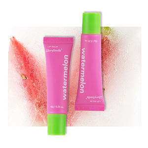 Toplu toptan 10g dudak balsamı nemlendirici karpuz lezzet dudak dolgun tüp doğal yağ özü besleyici dudak bakımı - Product Image 4
