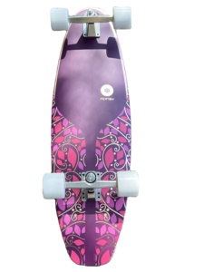 7 plis érable canadien pont en bois sculpture pompage Cruiser Skateboard Surf Skate Skateboard - Product Image 3
