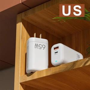 อะแดปเตอร์แล็ปท็อป65 W USB C ที่ชาร์จเร็วแบบอเนกประสงค์แบบพกพา65วัตต์สำหรับโทรศัพท์แล็ปท็อป - Product Image 4