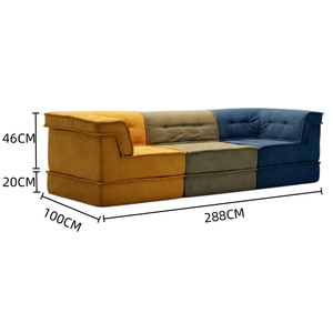 Sofá Modular Seccional <span class=keywords><strong>de</strong></span> Diseño Moderno para Sala <span class=keywords><strong>de</strong></span> Estar, Sofá <span class=keywords><strong>de</strong></span> Tela <span class=keywords><strong>de</strong></span> Configuración Múltiple, <span class=keywords><strong>Muebles</strong></span> para el Hogar, Composición Mah Jong OEM - Product Image 4