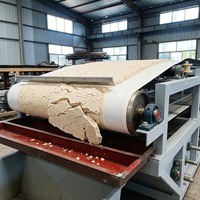 Machine de déshydratation des boues de mine de titane, filtre à bande horizontale sous vide avec bande en caoutchouc