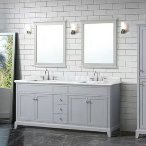 Tocador de baño montado en el suelo de madera moderno de Vietnam Diseño novedoso elegante y de moda para hoteles - Product Image 1