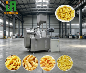Máquina Extrusora de Alimentos de Alta Rentabilidad para <span class=keywords><strong>Cheetos</strong></span> Horneados, Niks Naks y Kurkure Fritos, Línea de Producción de Snacks - Product Image 1