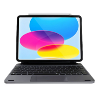 Casing Tablet Keyboard Nirkabel Magnetik dengan Tempat S Pen Mini Samsung untuk Galaxy Tab S9 12.4 Inch
