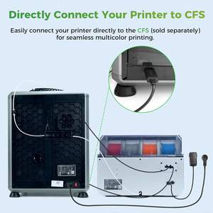 Kit de Actualización CFS de la Serie Creality K1, Filamento de Plástico, Accesorio de Impresión Multicolor para K1, K1C, K1 SE, K1 Max - Product Image 6