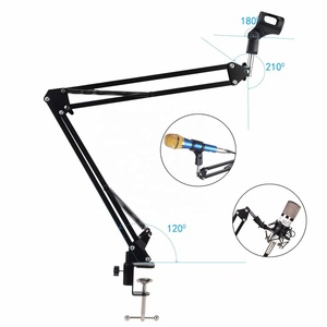 Microphone professionnel avec filtre anti-pop, <span class=keywords><strong>bras</strong></span> articulé en ciseaux pour microphone Ak35, Pmksh01 - Product Image 6