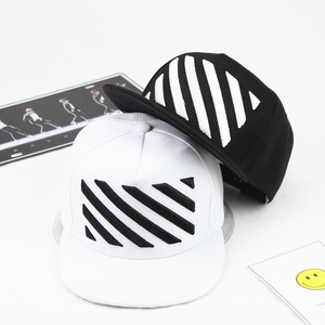 Snapback <b>Cap</b> <b>Black</b> 3D Embroidery Front Panel Unisex Cotton Casual Streetwear <b>Baseball</b> Hat - Product Image 5