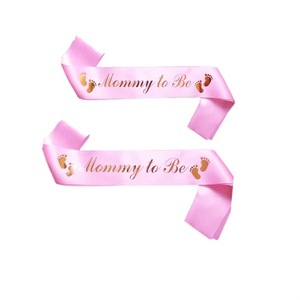 Pink Blue Mommy <strong>to</strong> <strong>Be</strong> Ceremonial Belt Daddy <strong>to</strong> <strong>Be</strong> Corsage Party Sash Badge <strong>Mum</strong> <strong>to</strong> <strong>Be</strong> Baby Shower Party Decoration SD391 - Product Image 1
