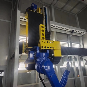 Wall <b>Mounted</b> Robot 7th Axis Linear Rail With Motor PLC Customizable for <b>Spraying</b> Grinding Loading & Unloading Applications Desig - Product Image 5