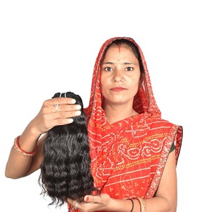 100% <b>Cheap</b> Indian Raw Unprocessed Mink Virgin Natural Wavy Hair Weaving Bundle Wholesale Human Hair <b>Extensions</b> - Product Image 1