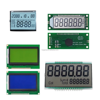 Digitaler Bildschirm Hochwertiges VA Automotive Auto-Tachometer-Display Positives LCD-Anzeigemodul TN Segmentiertes Display