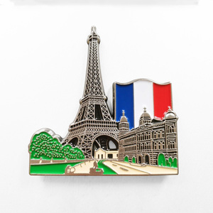 Nhà Sản Xuất Của Biểu Tượng Tùy Chỉnh 2D/3D Khắc Nghệ Thuật Deco Hình Chữ Nhật Tủ Lạnh Kim Loại Hiện Đại Quà Tặng Doanh Nghiệp Huy Chương Mạ Cho Thành Phố Du Lịch - Product Image 2