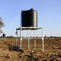 Kit de Système d'Irrigation Goutte à Goutte Automatique Solaire par Gravité pour Ferme 1 Acre 1 ha 1 Hectare