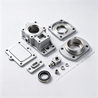 Boîtier de pompe à huile en alliage d'aluminium pour moteur automobile, composant moulé sous pression haute pression personnalisé avec usinage CNC de précision